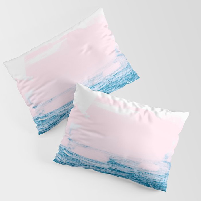 Ocean + Pink #Homestorie #Decor #Buyart Pillow Sham