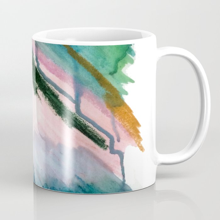 Happiness - A Bright Abstract Piece Coffee Mug