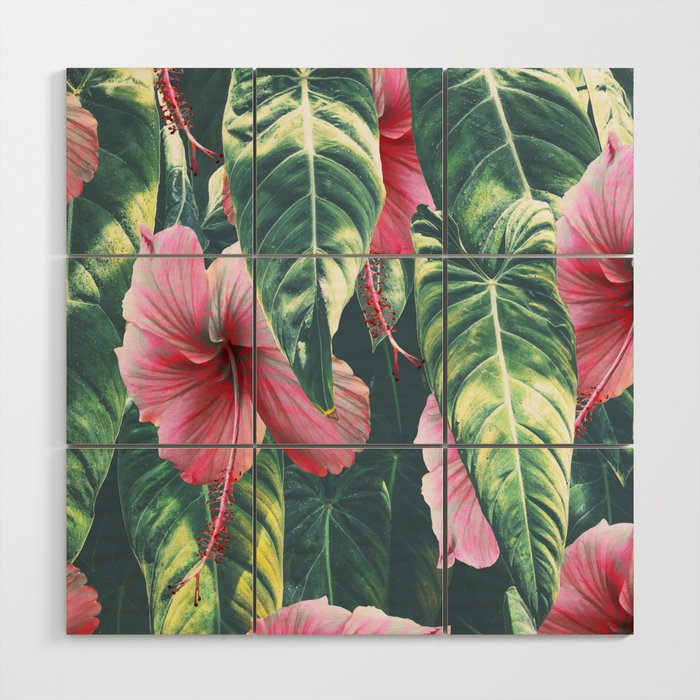 Wild Hibiscus #Homestorie #Decor #Buyart Wood Wall Art