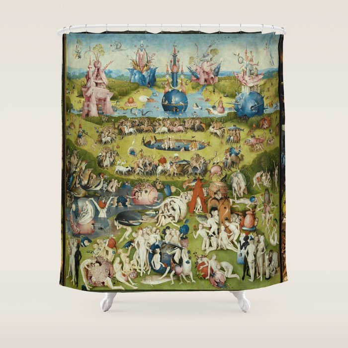 The Garden Of Earthly Delights Shower Curtain