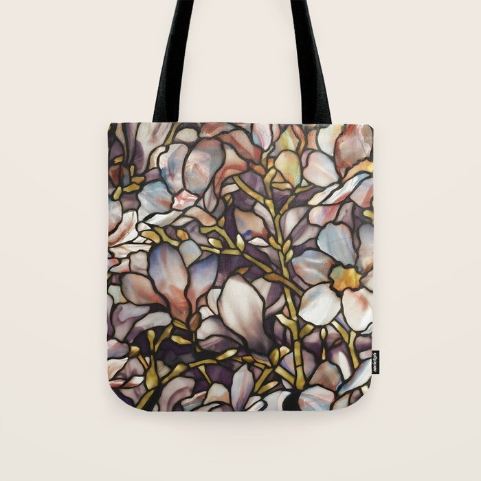 Louis Comfort Tiffany - Decorative Stained Glass 10. Tote Bag