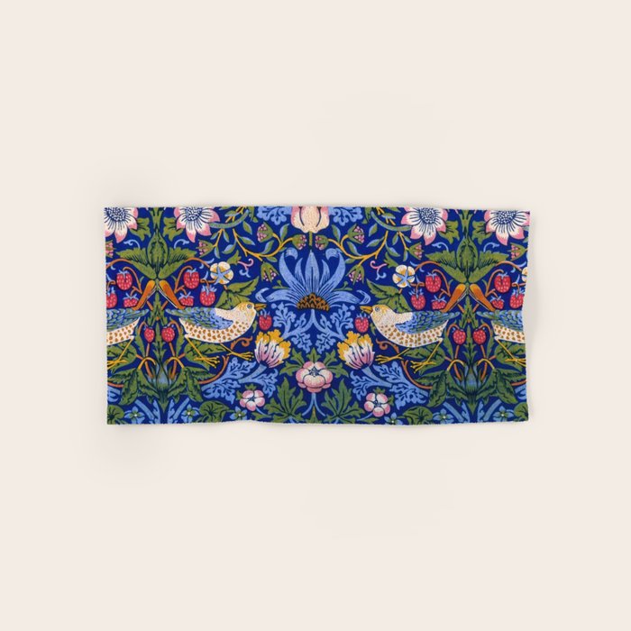 William Morris "Strawberry Thief" 1. Bath Towel