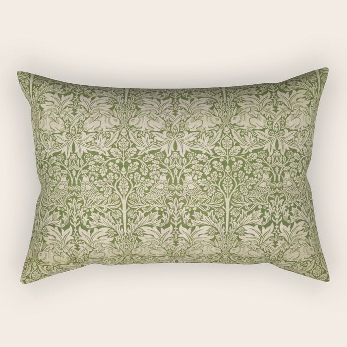 William Morris "Brer Rabbit" 4. Rectangular Pillow