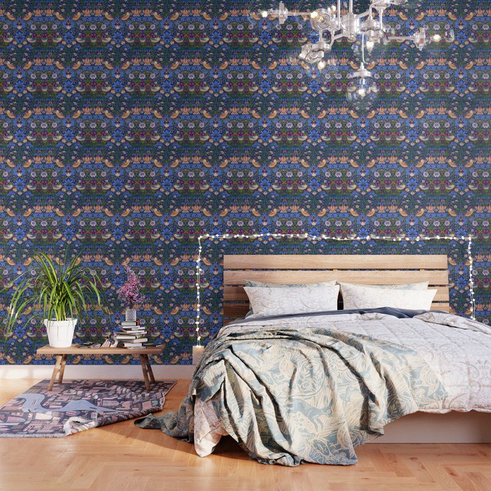 William Morris "Strawberry Thief" 1. Wallpaper