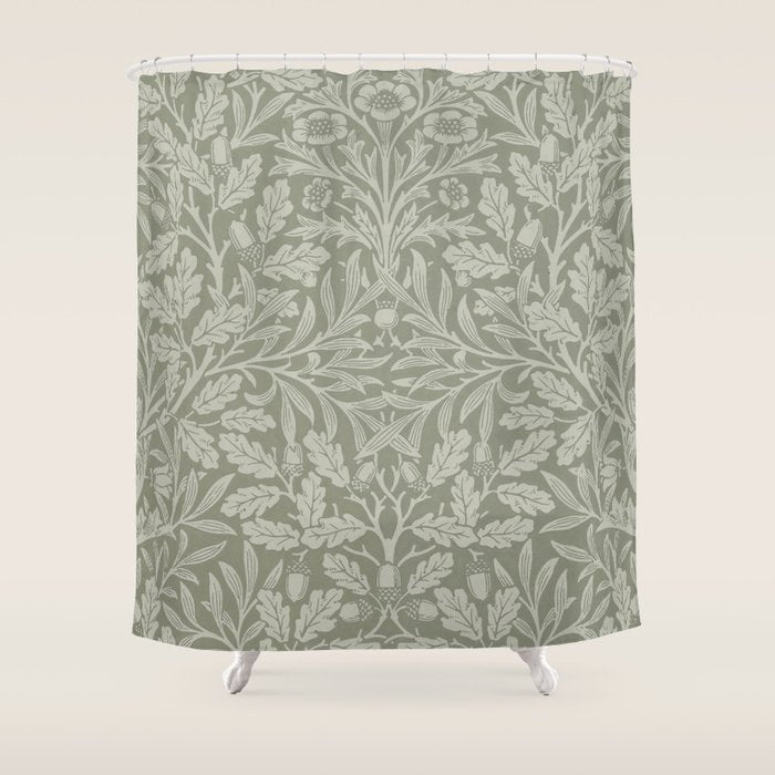 William Morris "Acorn" 6. Shower Curtain