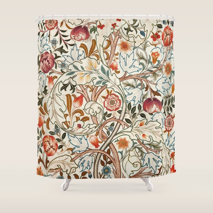 William Morris "Acanthus PortièRe" Shower Curtain