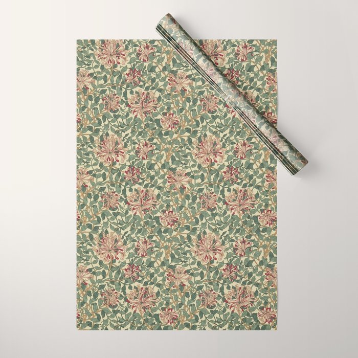 William Morris "Honeysuckle" 1. Wrapping Paper