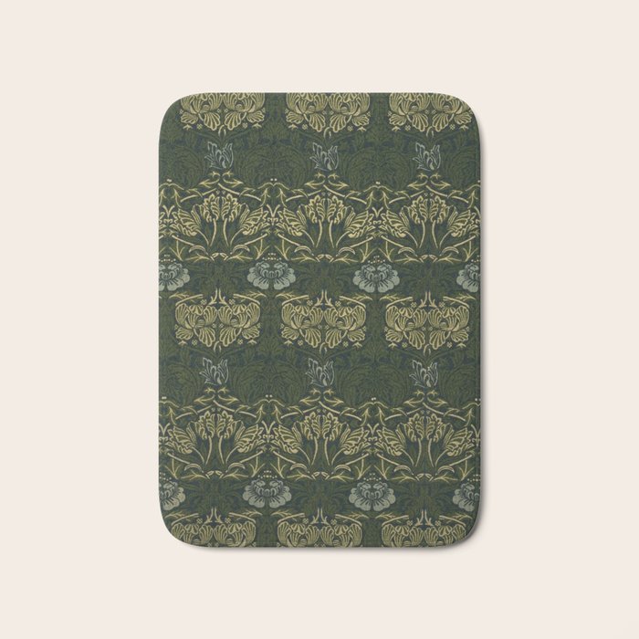 William Morris "Tulip And Rose" 1. Bath Mat