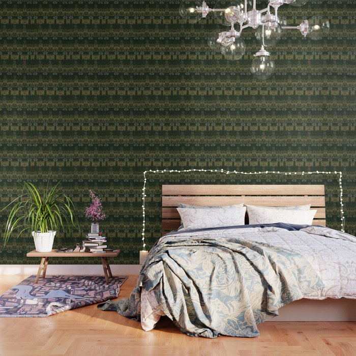 William Morris "Tulip And Rose" 1. Wallpaper
