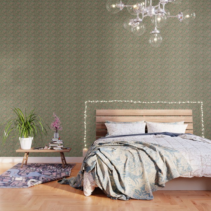 William Morris "Honeysuckle" 1. Wallpaper