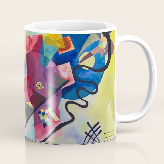 Wassily Kandinsky Yellow Red Blue Coffee Mug