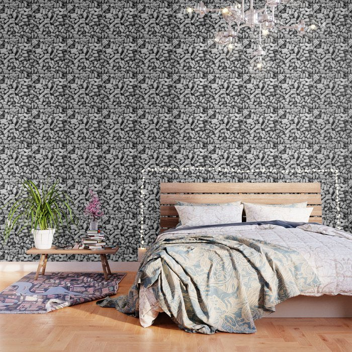 Something Nostalgic Ii Twist-Off Wine Corks In Black And White #Decor #Homestorie #Buyart Wallpaper