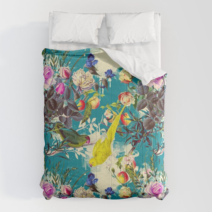Tropical Birds In The Nature - 010 Comforter