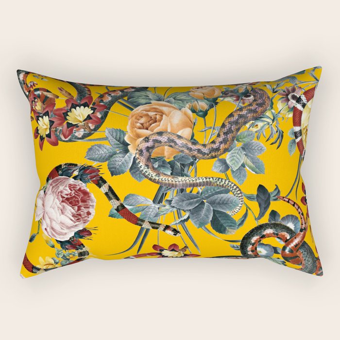 Dangers In The Forest Iii Rectangular Pillow
