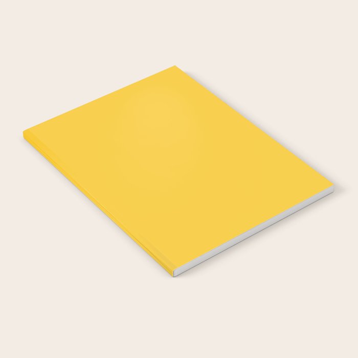 Canary Yellow - Solid Color Collection Notebook