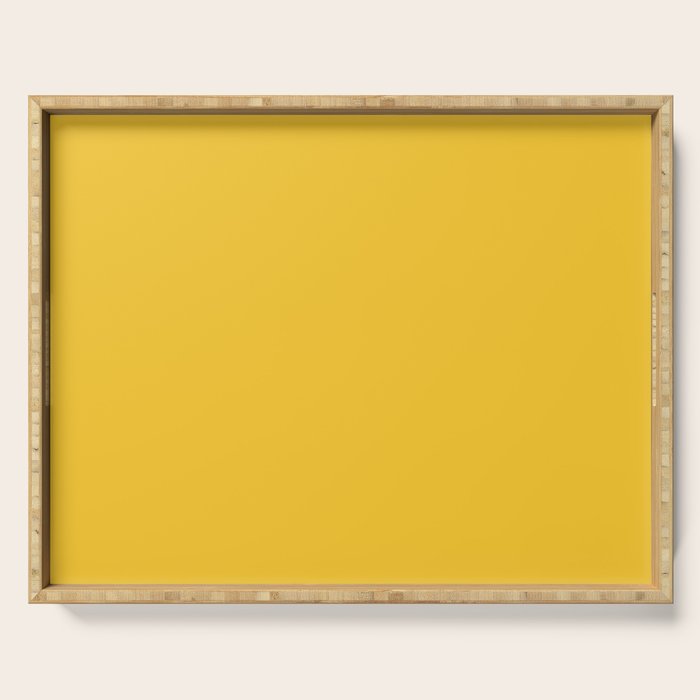 Canary Yellow - Solid Color Collection Serving Tray
