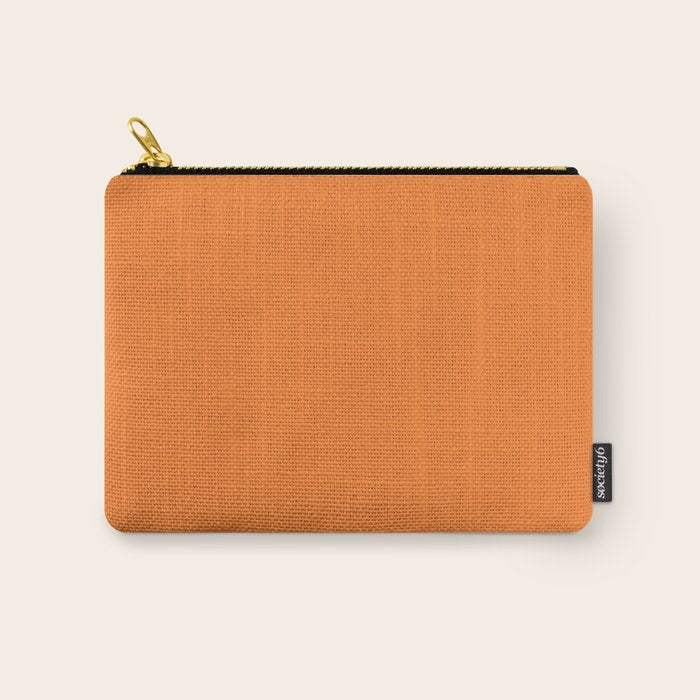 Tangerine - Solid Color Collection Carry All Pouch