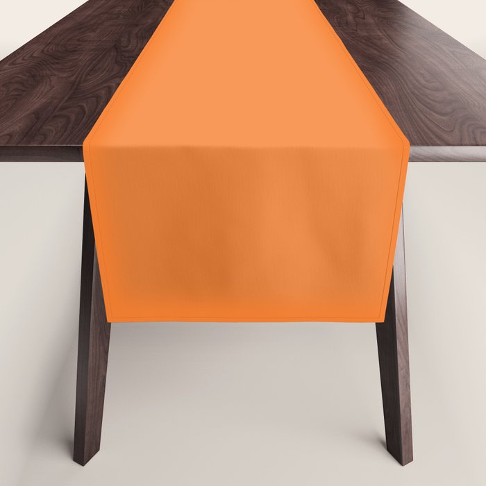 Tangerine - Solid Color Collection Table Runner