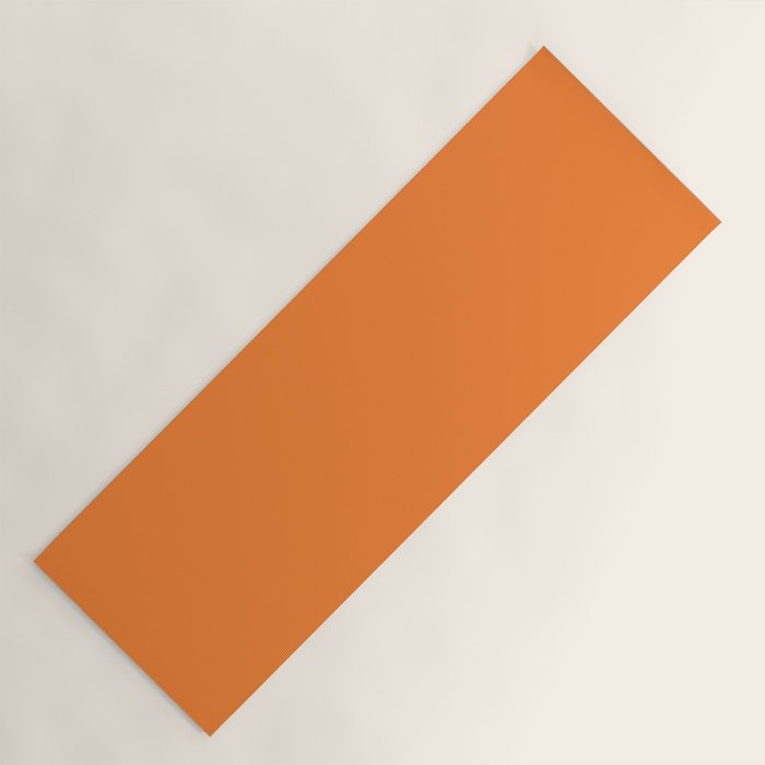 Tangerine - Solid Color Collection Yoga Mat