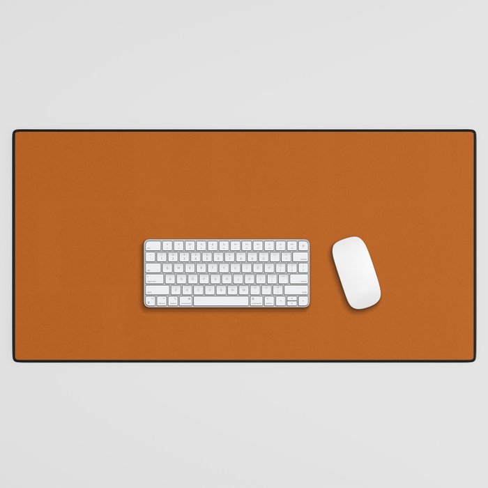 Ginger - Solid Color Collection Desk Mat