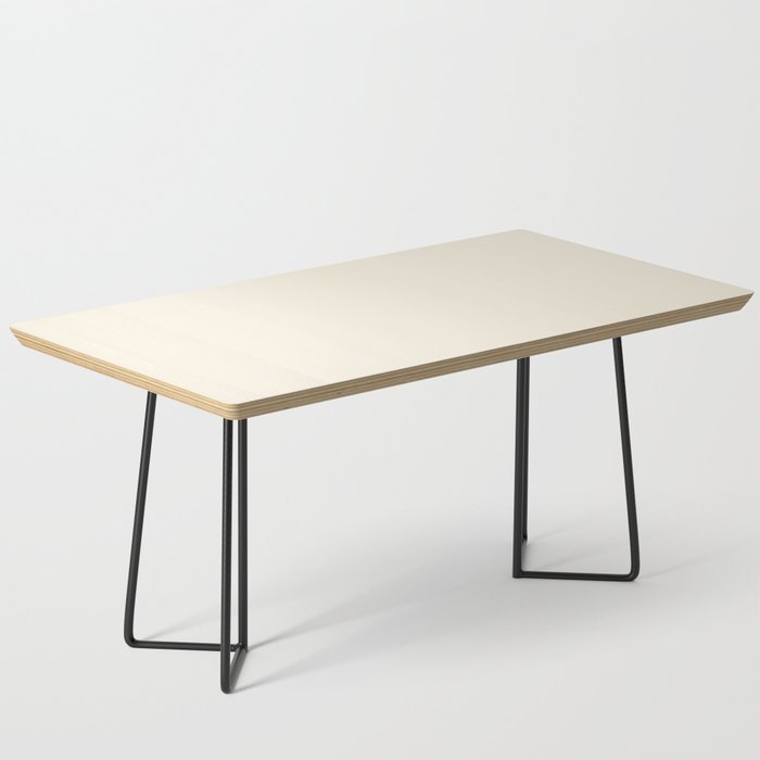 Cream - Solid Color Collection Coffee Table