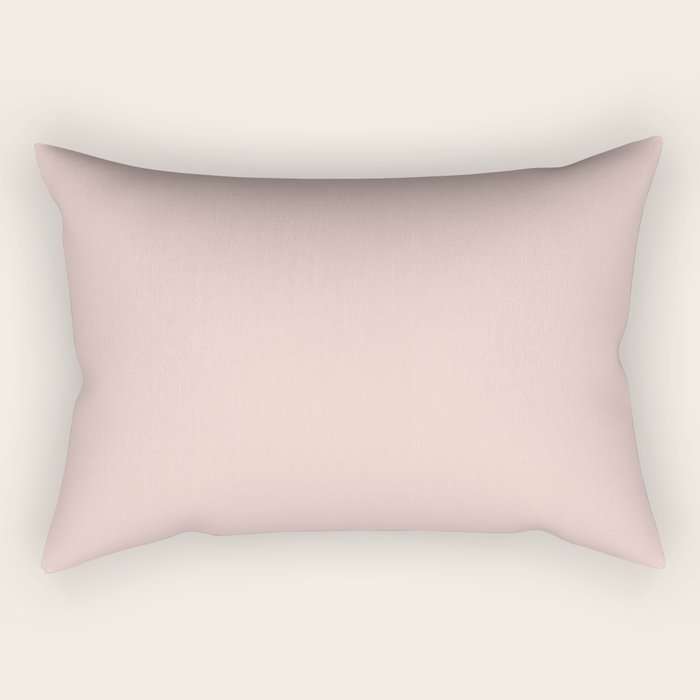 Blush - Solid Color Collection Rectangular Pillow