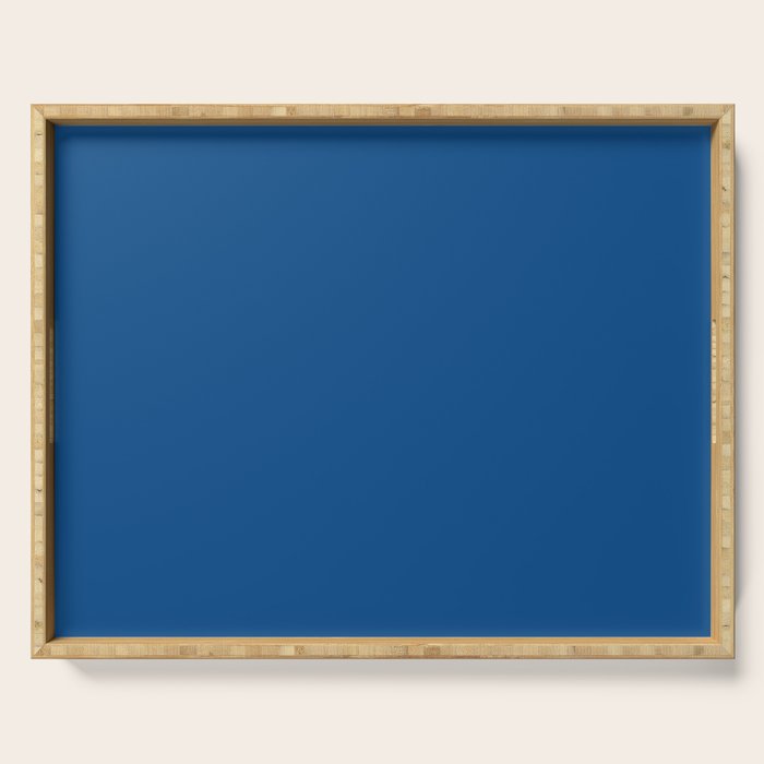 Lapis Lazuli Blue - Solid Color Collection Serving Tray