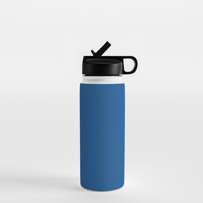 Lapis Lazuli Blue - Solid Color Collection Water Bottle