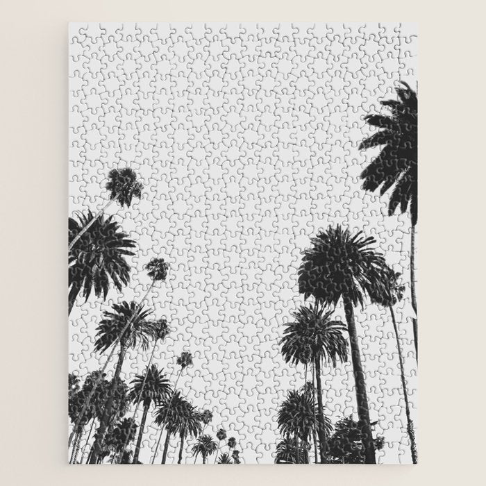 Palm Spring California, Palms Jigsaw Puzzle