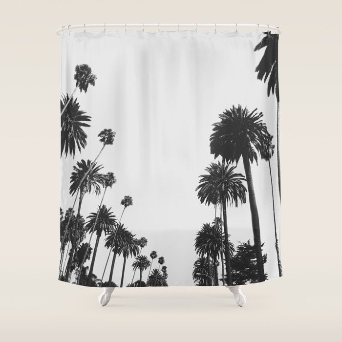Palm Spring California, Palms Shower Curtain