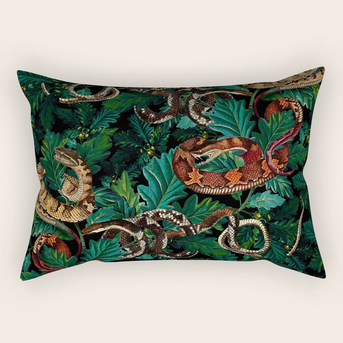 Dangers In The Forest Rectangular Pillow