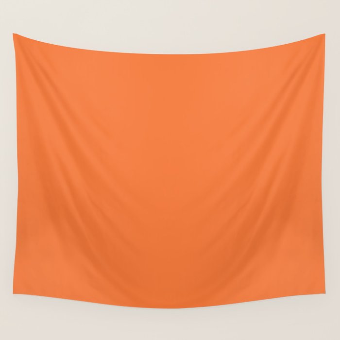 Boca Solid Shades - Apricot Wall Tapestry