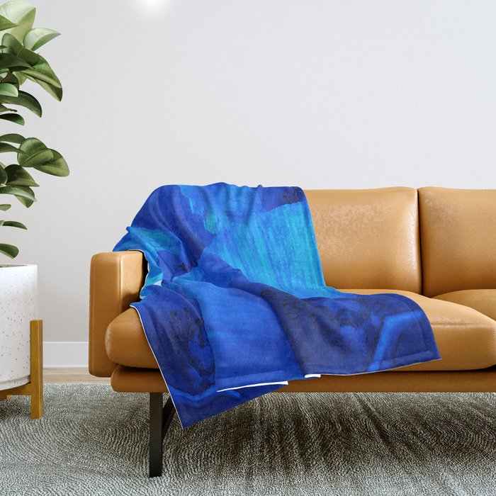 Blue Poppies #Decor #Homestorie #Buyart Throw Blanket