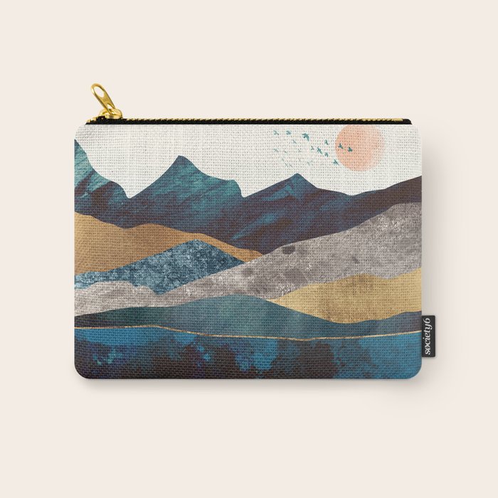 Blue Mountain Reflection Carry All Pouch