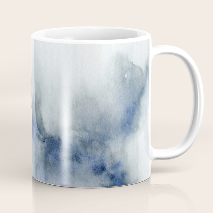 Indigo Abstract Painting | No.3 Coffee Mug