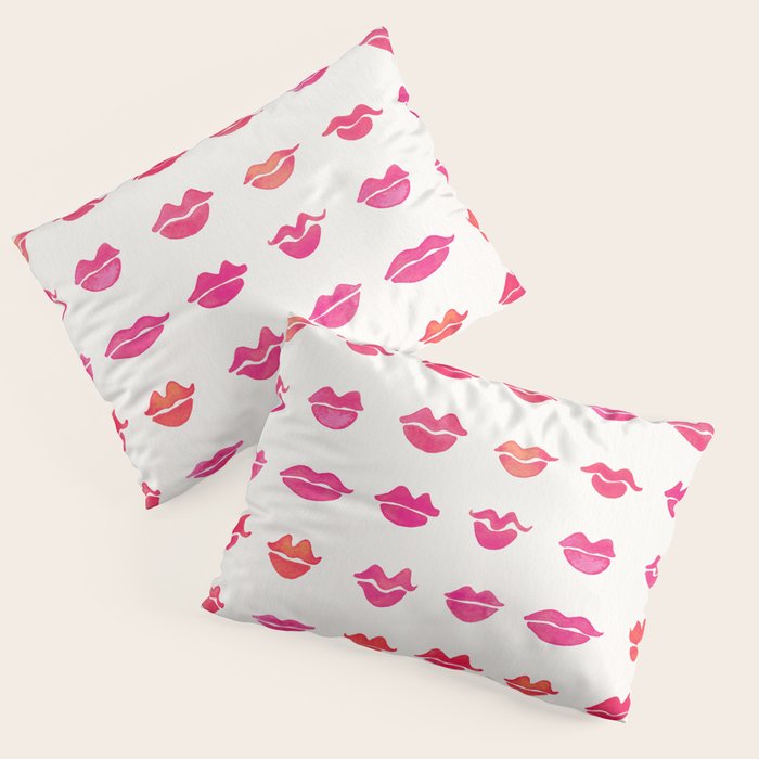 Kiss Collection - Pink Palette Pillow Sham