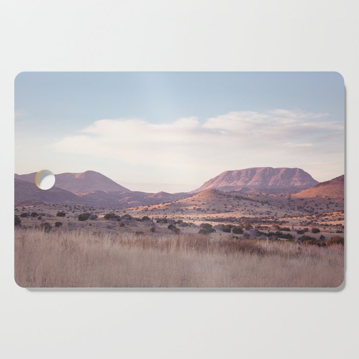 Marfa Ii - Sunset On The Range Cutting Board