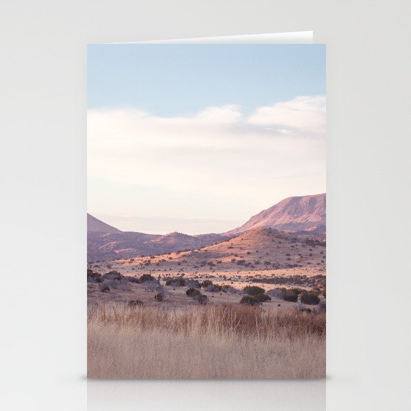 Marfa Ii - Sunset On The Range Stationery Card