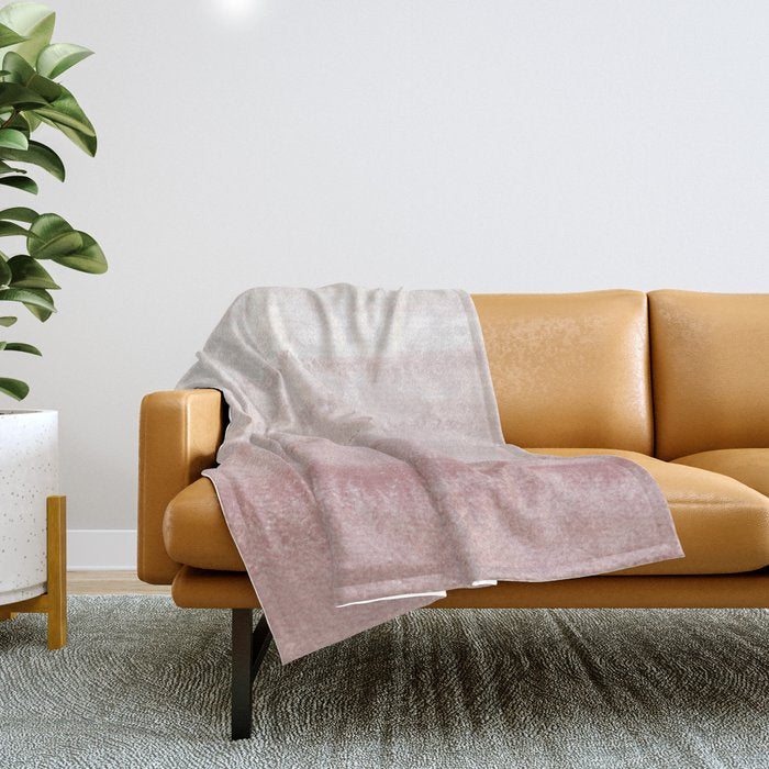 Within The Tides - Ballerina Blush Throw Blanket
