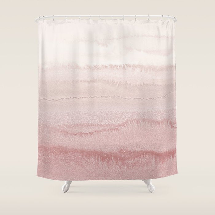 Within The Tides - Ballerina Blush Shower Curtain
