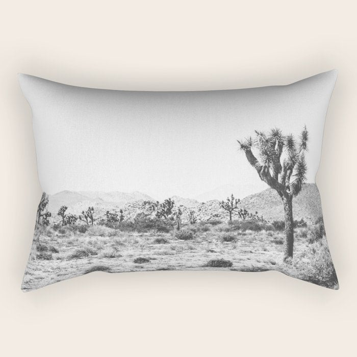 Joshua Tree Monochrome, No. 1 Rectangular Pillow