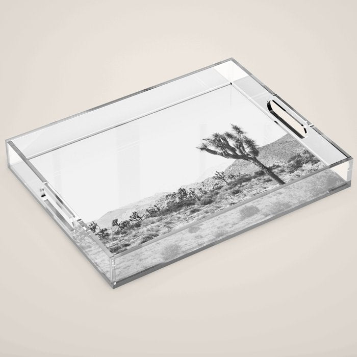 Joshua Tree Monochrome, No. 1 Acrylic Tray