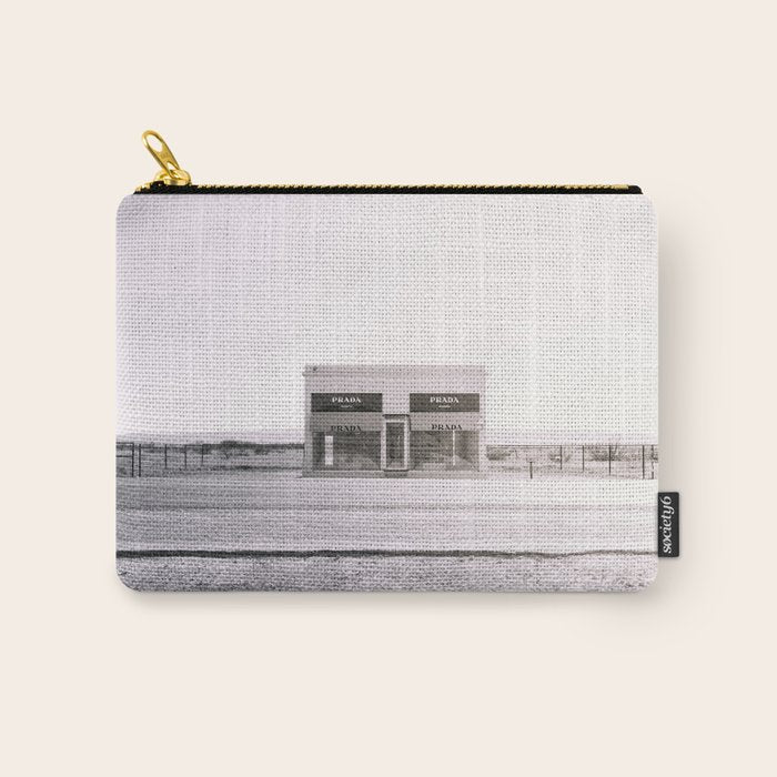 Marfa Icon - Black And White Version Carry All Pouch