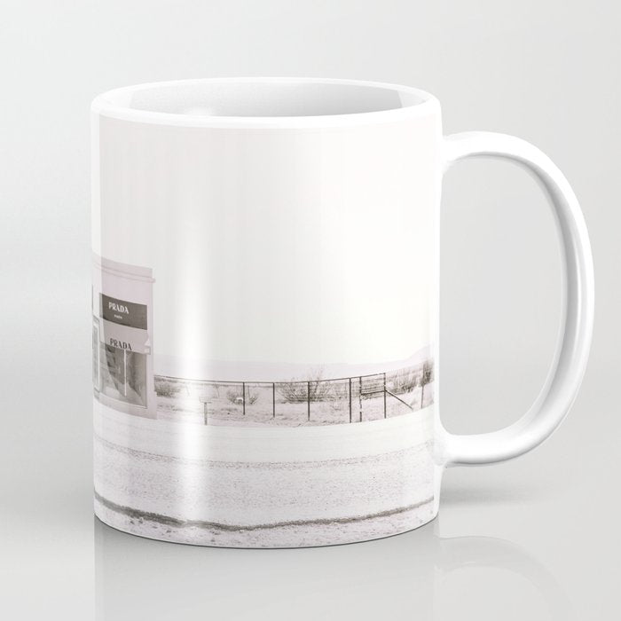 Marfa Icon - Black And White Version Coffee Mug