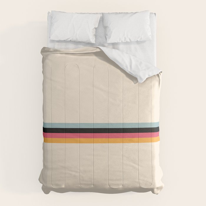 Ishtar - Classic Retro Summer Stripes Comforter