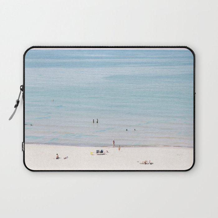 A Day At The Beach #Homestorie #Decor #Buyart Laptop Sleeve