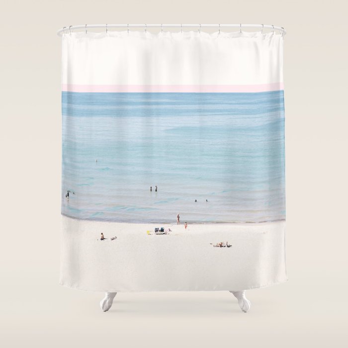 A Day At The Beach #Homestorie #Decor #Buyart Shower Curtain