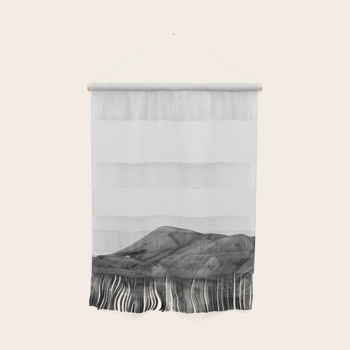 Mountain Range, Minimalist Art, Mountain Wall Hanging