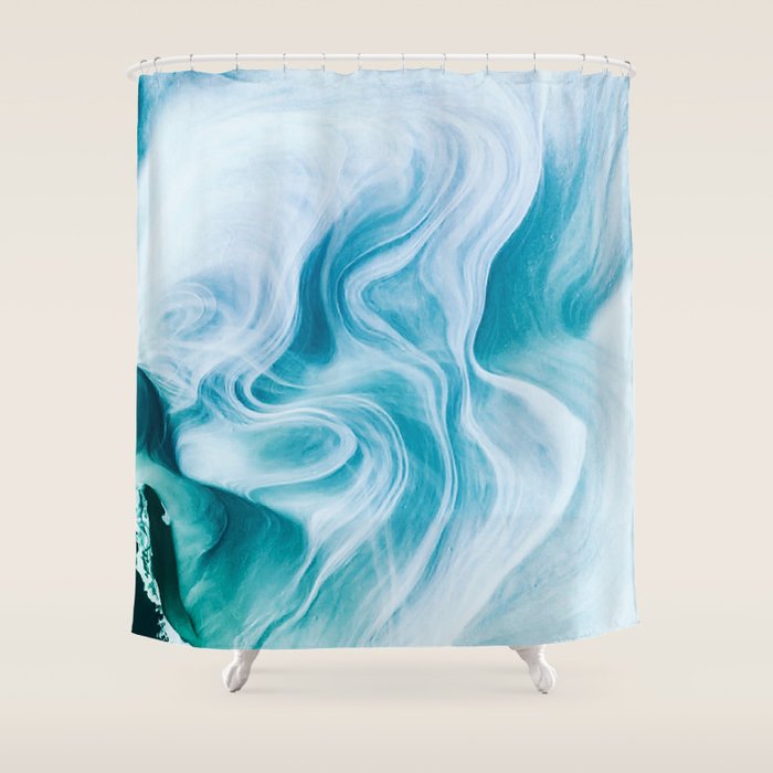 Marble Sandstone - Oceanic Shower Curtain