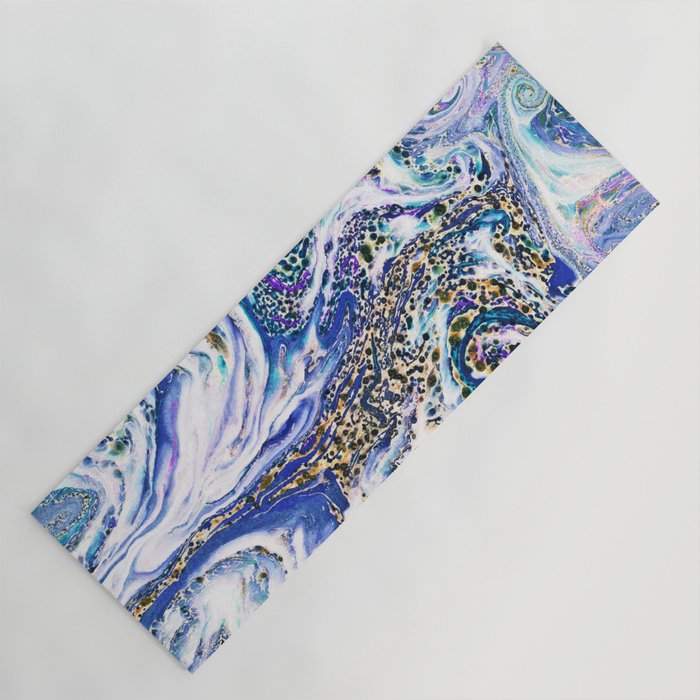 Blue Acid #Homestorie #Buyart #Decor Yoga Mat